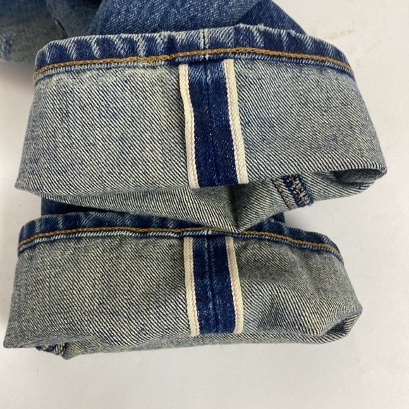 Calvin Rucker Hi Rise Selvedge Denim Jeans Guesstimate Size 26 - Picture 8 of 12